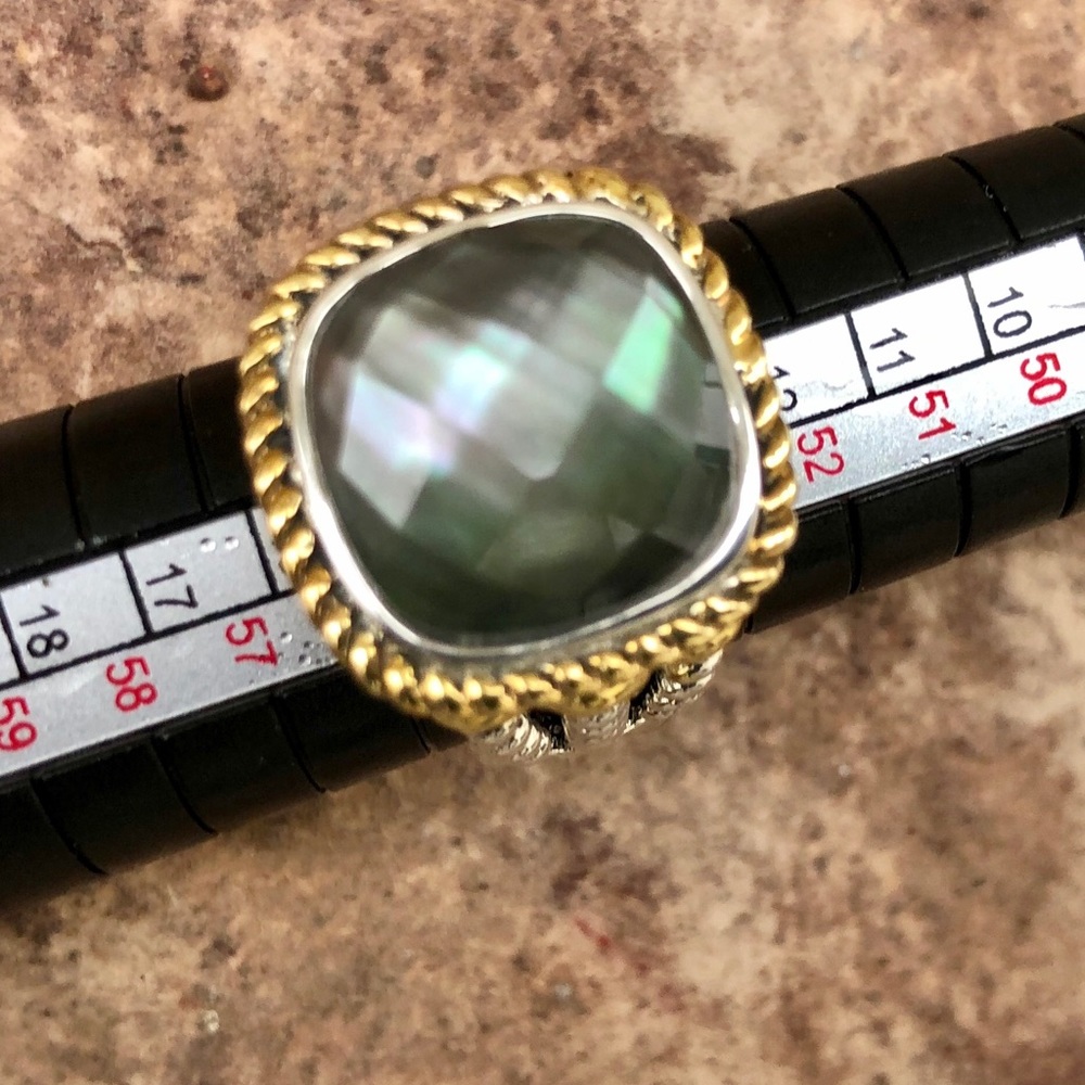 JOYA by Judy Crowell Doublet Ring Size 7 - Picture 6 of 6